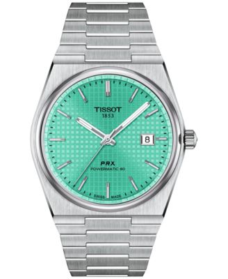 Tissot - Men's Swiss Automatic PRX Powermatic 80 Stainless Steel Bracelet Watch 40mm