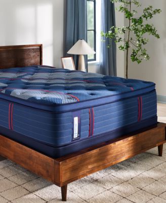 Sealy - Posturepedic Elite Albany II 15" Soft Euro Pillow Top Mattress Set - Full