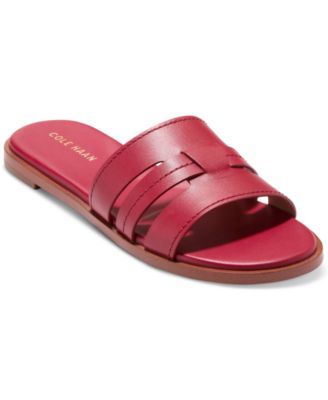 Cole Haan - Women's Flynn Slotted Slide Flat Sandals