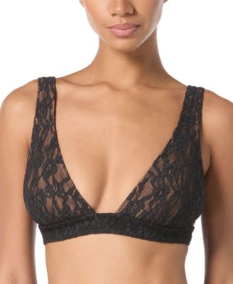 Michael Kors - Women's Lace Tie-Back Plunge Bikini Top