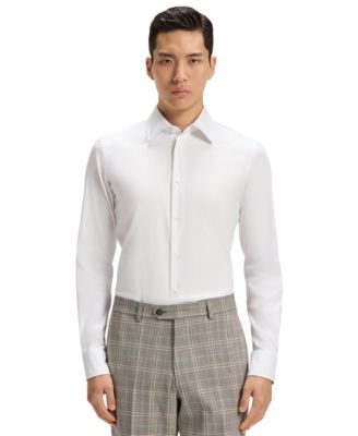 Hugo Boss - BOSS by  Men's Cotton Blend Slim-Fit Dress Shirt