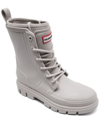 Hunter - Women's Diana Waterproof Lace-Up Boots from Finish Line