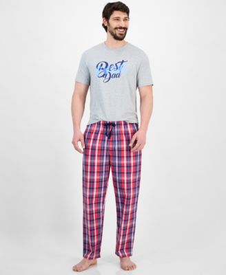 Club Room - Men's Woven Plaid Pants