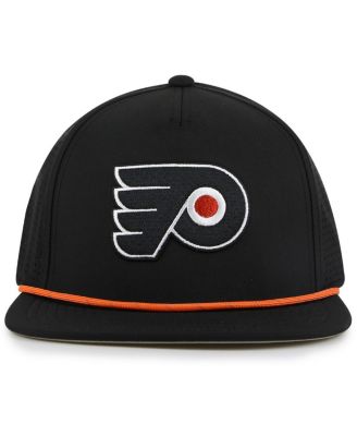 American Needle - Men's Black Philadelphia Flyers Buxton Pro Tech Adjustable Hat