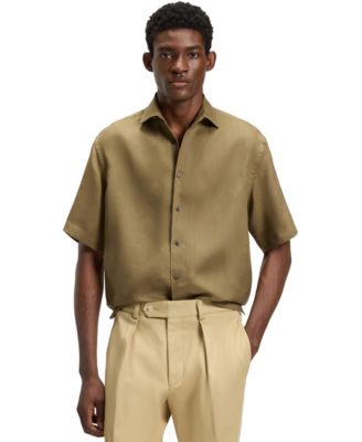 Hugo Boss - Relaxed-Fit Linen Shirt