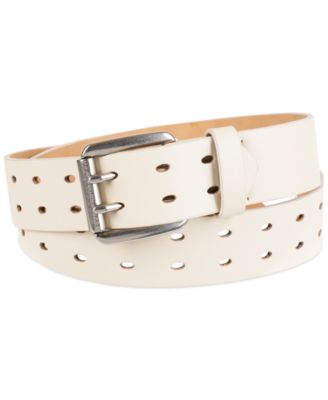 Levi's - Women's Casual Double-Prong Roller-Buckle Leather Jean Belt