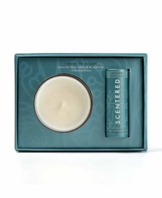 Scentered - 2-Pc. I Want To Escape Balm & Candle Gift Set