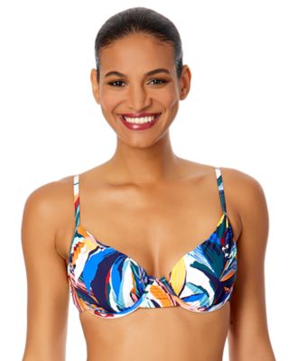 Anne Cole - Women's Printed Underwire Bikini Top