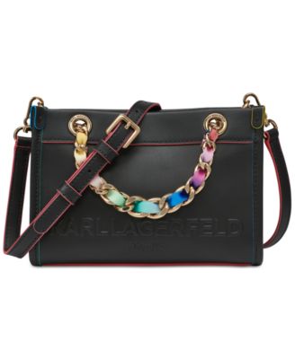 KARL LAGERFELD PARIS - Savoie Small Leather Crossbody