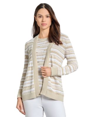 Jones New York - Petite Open-Front Cardigan