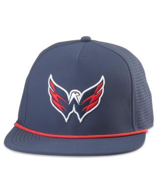 American Needle - Men's Navy Washington Capitals Buxton Pro Tech Adjustable Hat
