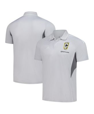 adidas - Men's Silver Columbus Crew 2025 Training Polo Shirt