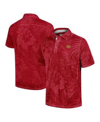 Tommy Bahama - Men's Burgundy Washington Commanders Sport Santiago Paradise Polo Shirt