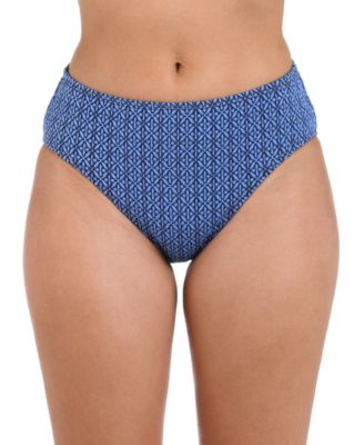 La Blanca - Women's Charmed Coast Mid-Rise Bikini Bottoms
