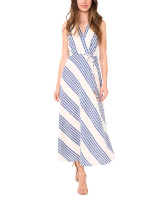 1.STATE - Women's Halter-Neck Sleeveless Maxi Dress