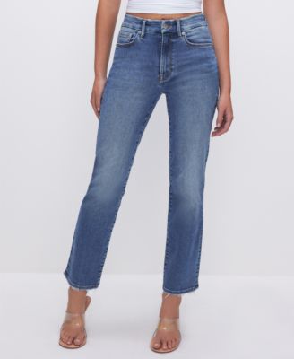 Good American - Women's Always Fit Good Legs Straight-Leg Jeans