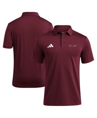 adidas - Men's&nbsp;Maroon Texas A M Aggies Ultimate 365 Polo Shirt
