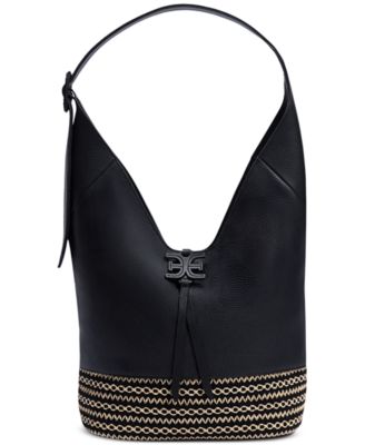 Sam Edelman - Khiara Espadrille Large Leather Hobo Bag