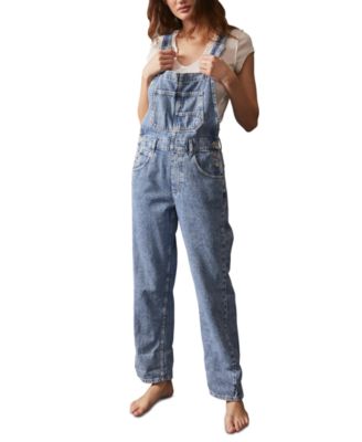 Free People - Cotton Ziggy Denim Overalls