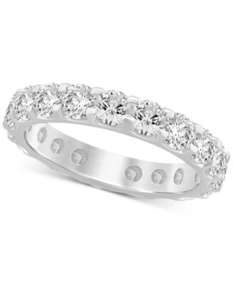 Macy's - Diamond Eternity Band (3 ct. t.w.) in 14k White Gold