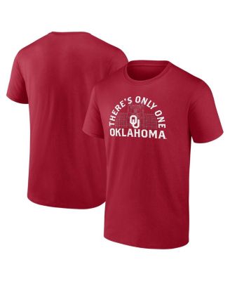Fanatics - Men's Crimson Oklahoma Sooners Power Drive T-Shirt