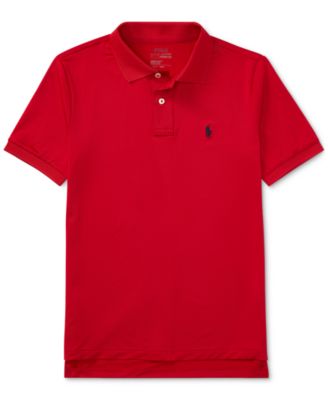 Polo Ralph Lauren - Stretch Jersey Polo Shirt, Big Boys (8-20)