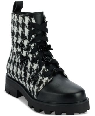 KARL LAGERFELD PARIS - Makenzie Combat Boots