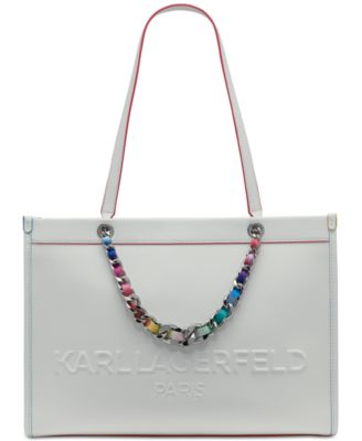 KARL LAGERFELD PARIS - Savoie Large Leather Tote