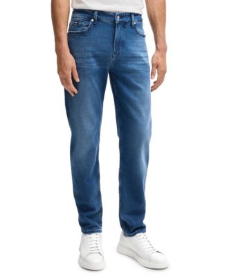 Hugo Boss - Men’s Soft-Touch Denim Regular-Fit Jeans