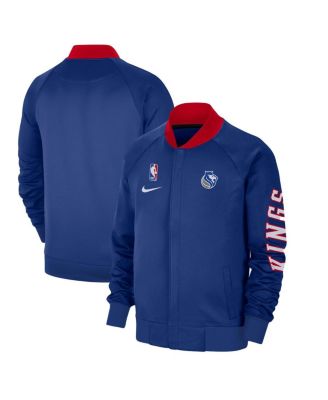 Nike - Men's Blue Sacramento Kings 2024/25 City Edition Authentic Showtime Performance Full-Zip Jacket
