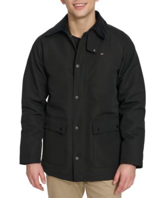 Tommy Hilfiger - Men's Barn Corduroy-Collar Long-Sleeve Jacket