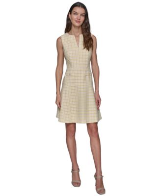 KARL LAGERFELD PARIS - Women's Boucle Tweed Dress