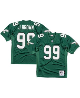 Mitchell & Ness - Men's Jerome Brown Kelly Green Philadelphia Eagles 1991 Authentic Jersey