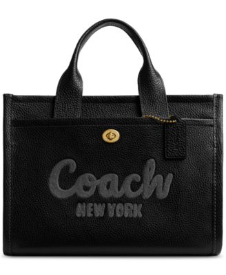 COACH - Medium Bubble Leather Cargo Tote Bag