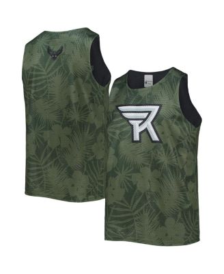 FOCO - Men's Green/Black Rochester Knighthawks Reversible Mesh Tank Top