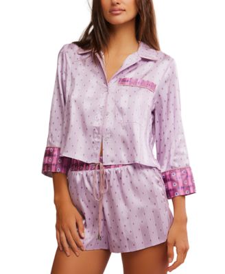 Free People - Women's Pillow Talk Short Pajama Set