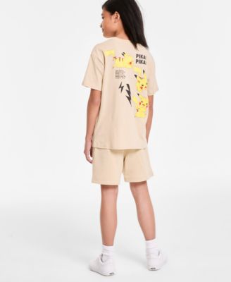 Pokemon - Pok&eacute;mon Little & Big Boys Pika Pika Graphic Short-Sleeve T-Shirt