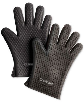 Cuisinart - Heat-Resistant Silicone Grill Gloves Set