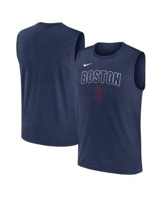 Nike - Men's Navy Boston Red Sox Knockout Performance Muscle Tank Top