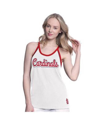 G-III 4Her by Carl Banks - Women's&nbsp;White St. Louis Cardinals Curveball Tank Top