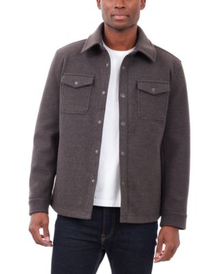 Lucky Brand - Men's Quilted Wool Shirt Jacket