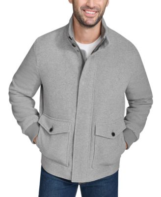 Cole Haan - Men's Stand-Collar Long-Sleeve Bomber Jacket