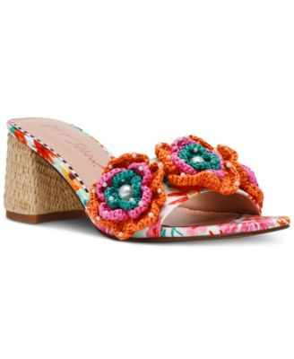 Betsey Johnson - Women's Dietrich Block-Heel Dress Mules