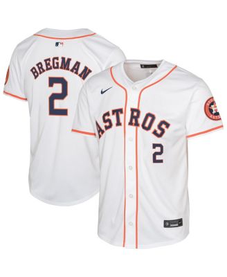 Nike - Big Boys and Girls Alex Bregman White Houston Astros Home Limited Jersey
