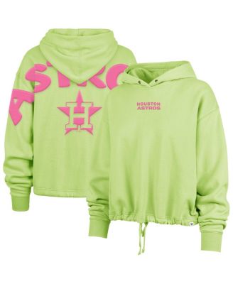 '47 Brand - Women's Green Houston Astros Bright Side Venice Pullover Hoodie