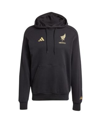 adidas - Men's Black Mexico National Team 2025 Third Jersey DNA Pullover Hoodie