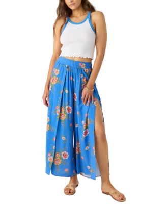 O'Neill - Juniors' Tamara Rio Floral-Print Woven Pants