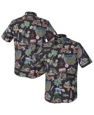 Reyn Spooner - Men's&nbsp; Black Houston Astros Scenic Tri-Blend Button-Down Shirt