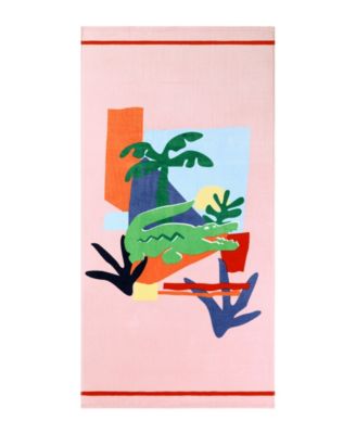 Lacoste Home - Palm Croc Beach Towel