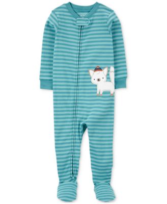 Carter's - Baby Boys One-Piece 100% Snug Fit Cotton Footed Pajamas